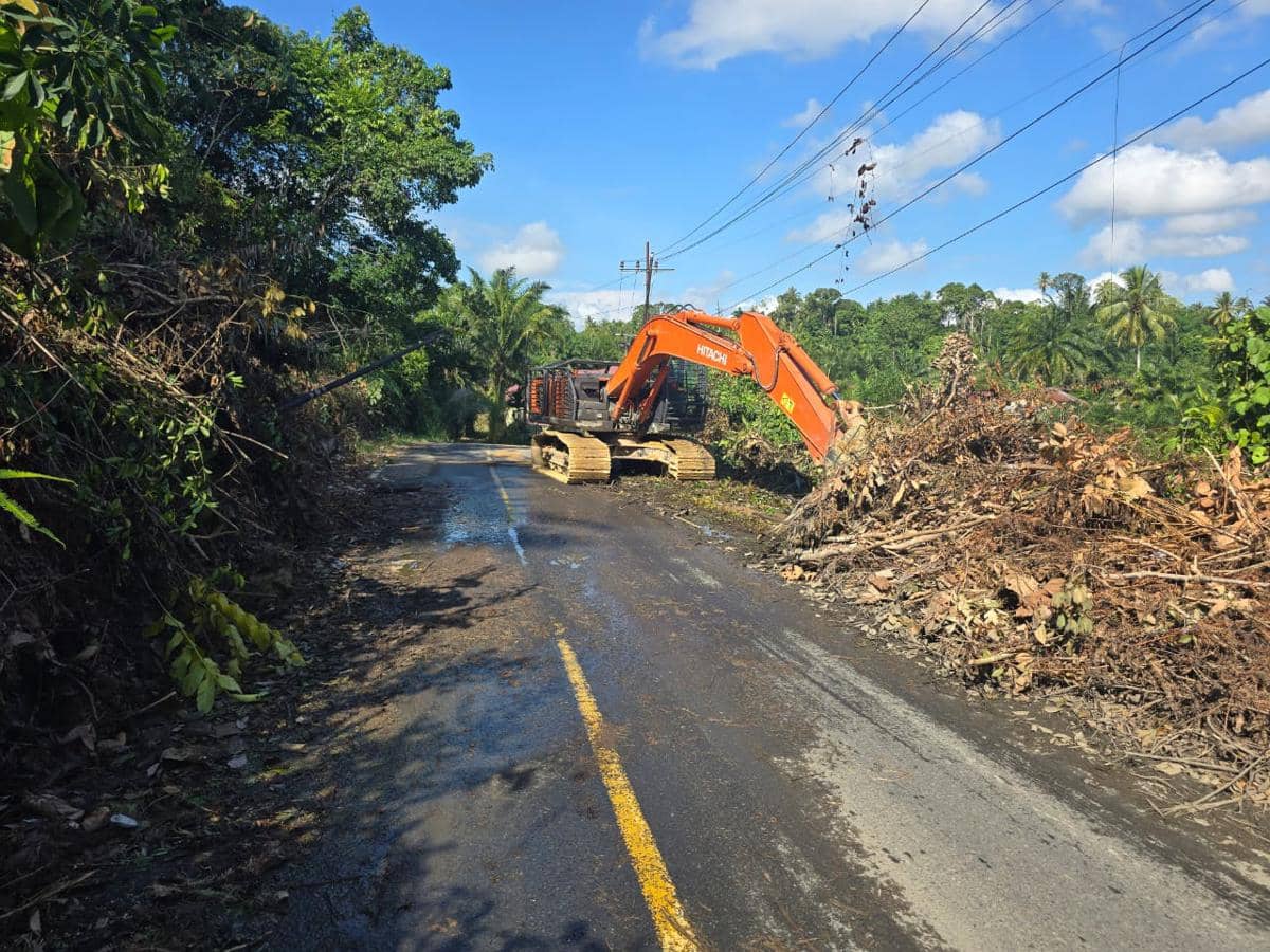 12 Koridor Jalan Nasional di Sumut Kembali Bisa Dilalui Pascabencana