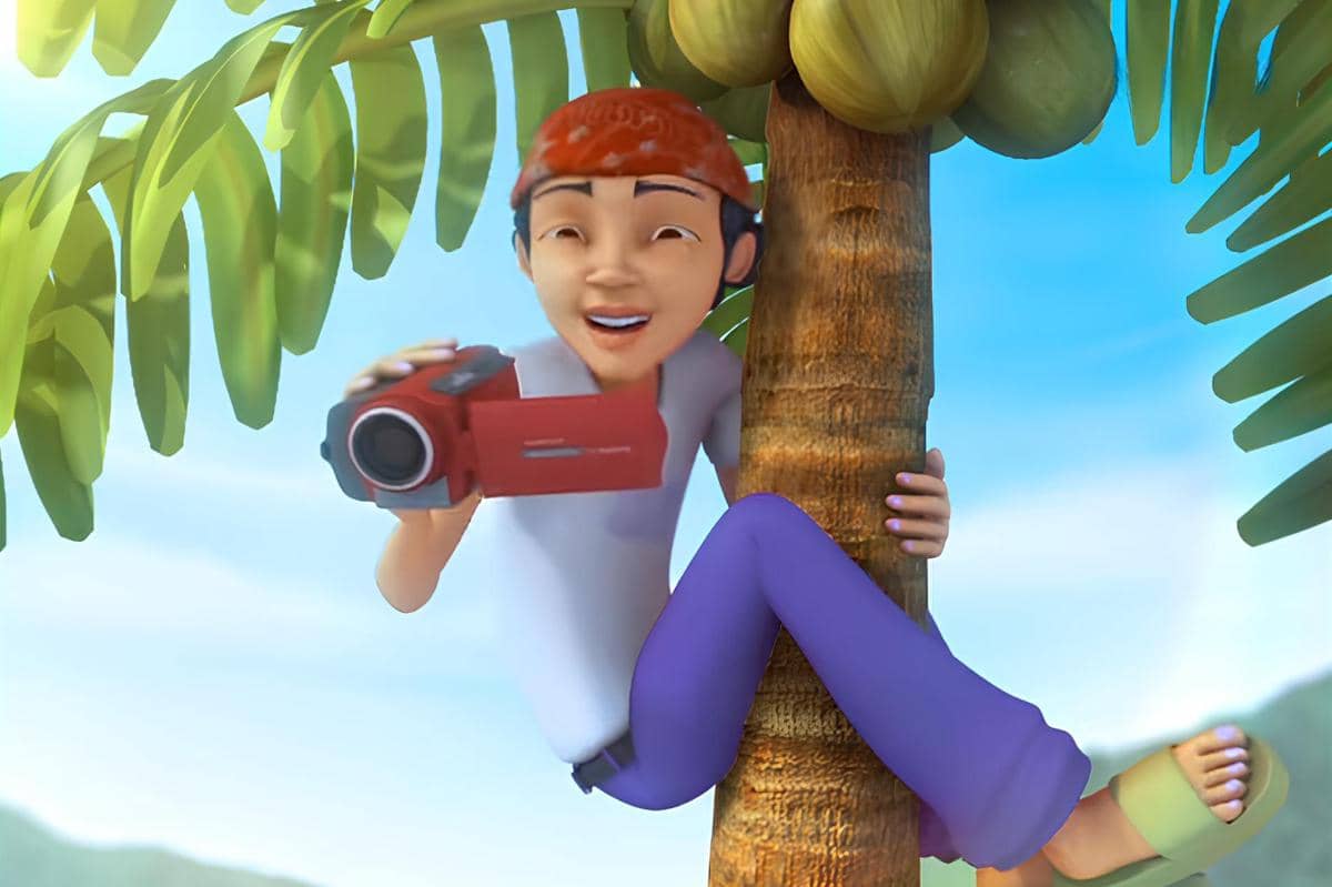 Abang Salleh adalah sosok pemuda kocak dan bersahabat pada anak-anak di kampungnya