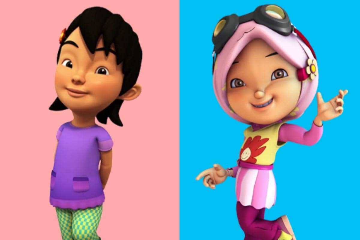 kesamaan karakter Susanti di Upin & Ipin dengan Yaya di BoBoiBoy