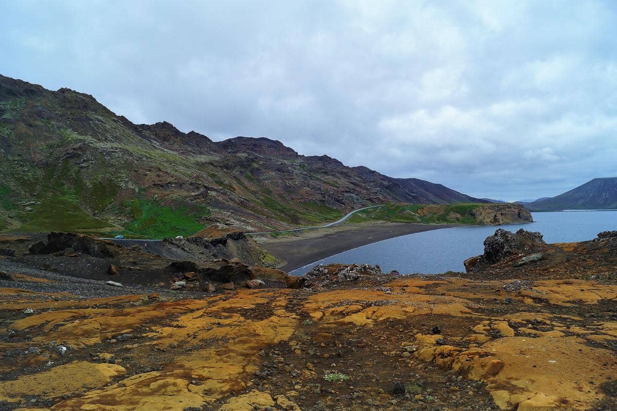 Danau Kleifarvatn di Islandia