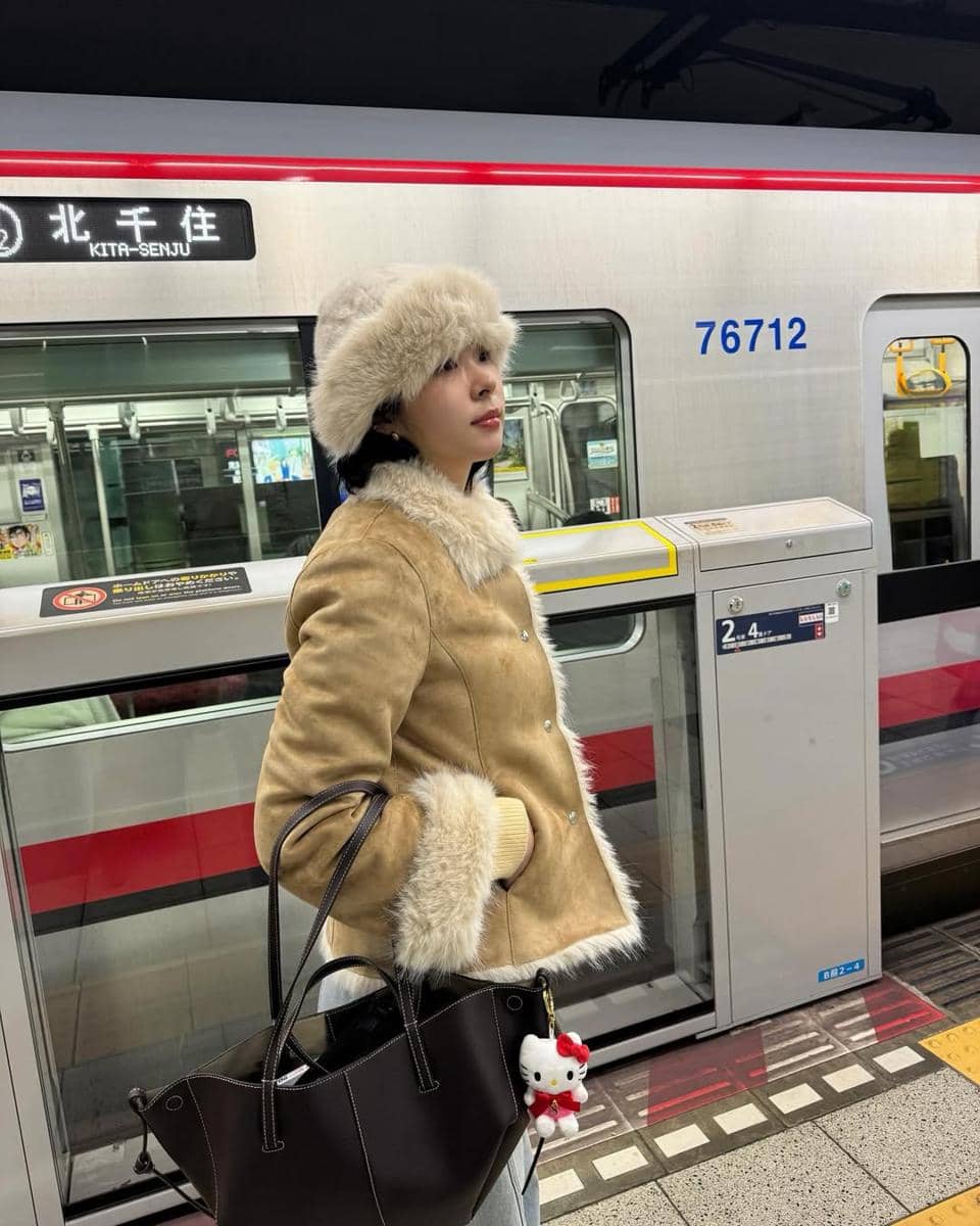 Mix and match musim dingin ala Shin Eun Soo