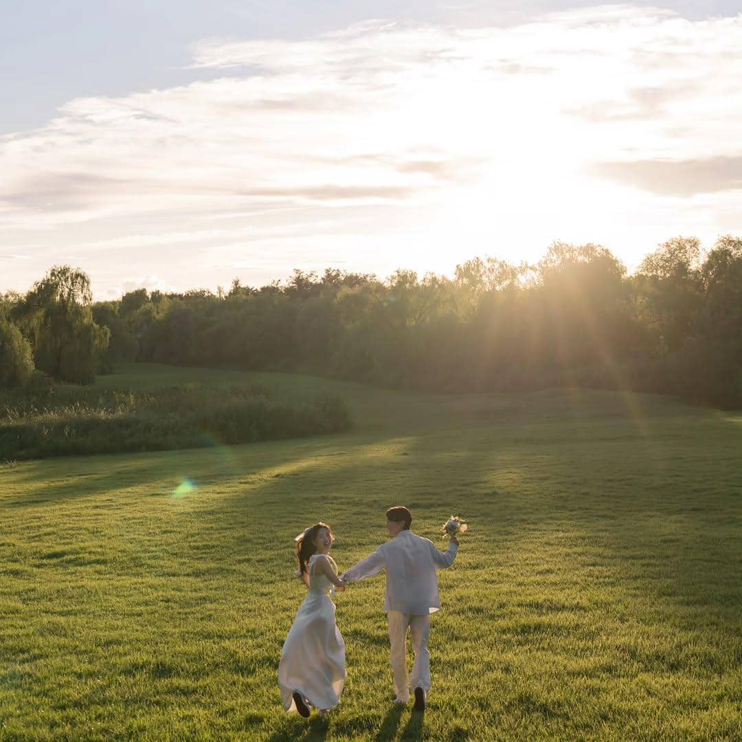 potret prewedding Han Bo Bae
