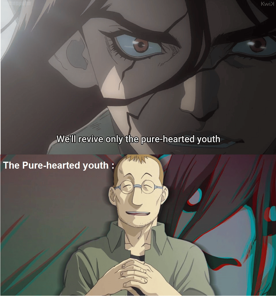 meme anime tentang sains