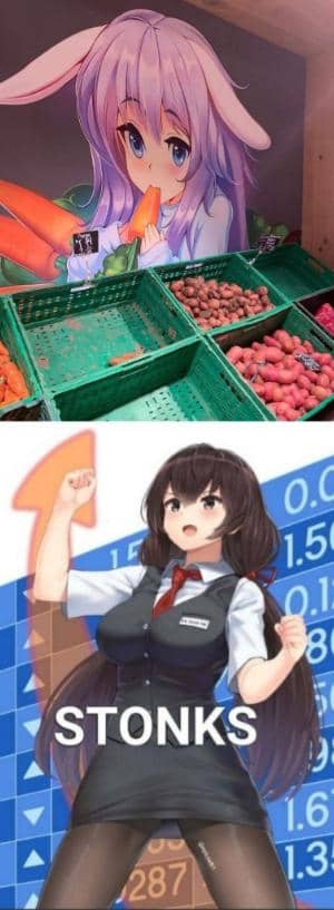 meme anime tentang wortel