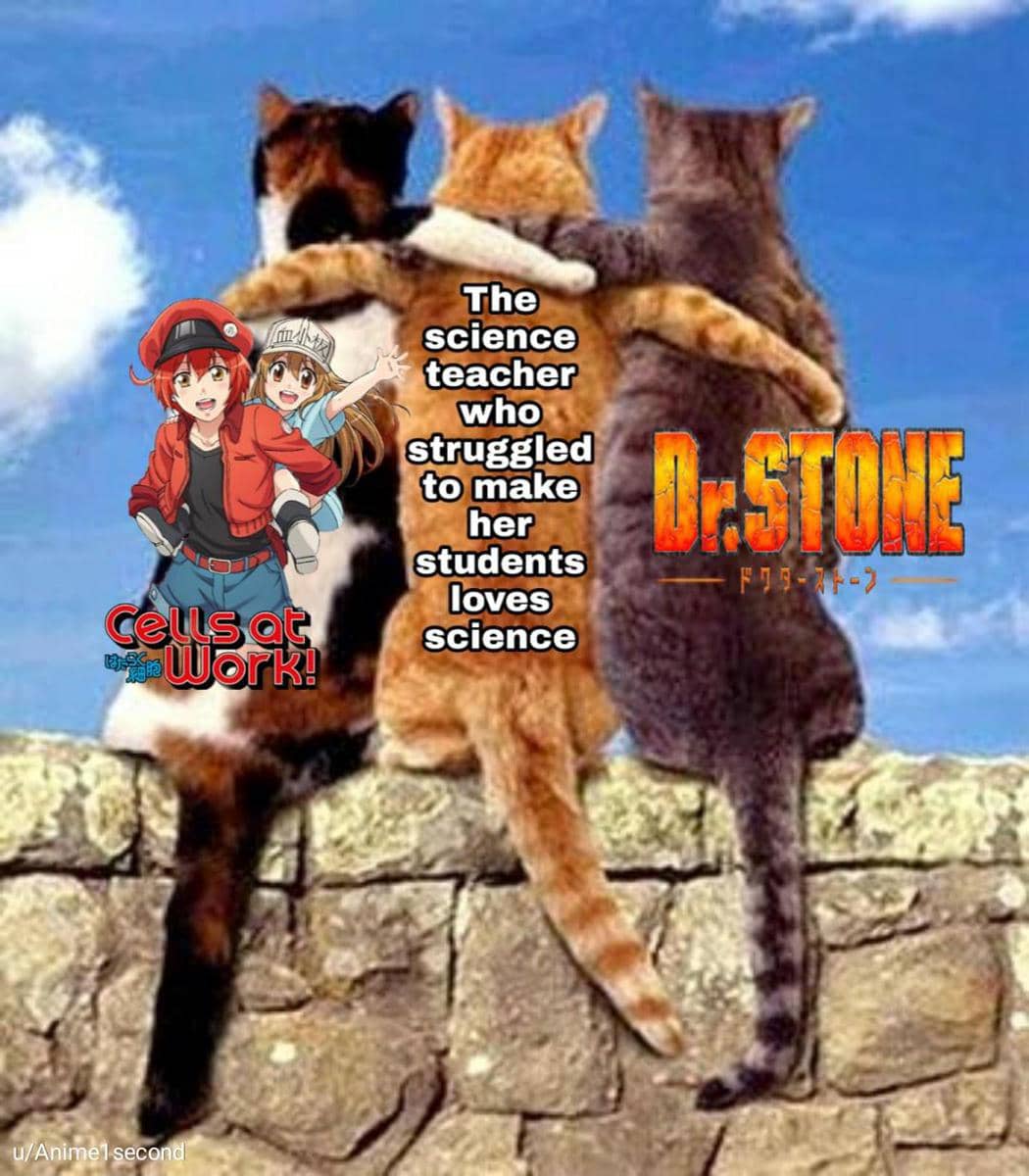 meme anime tentang sains