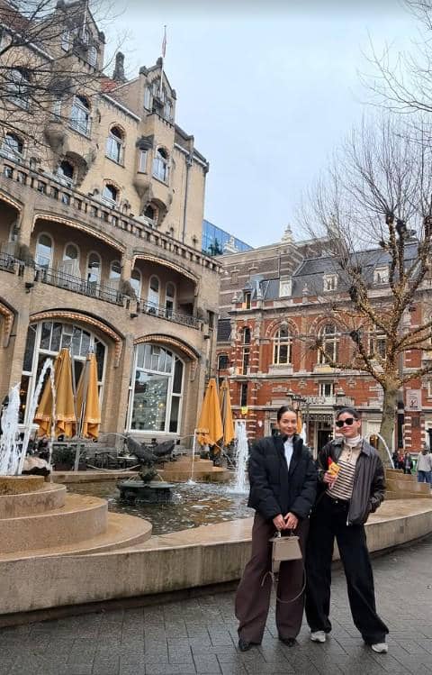 Keluarga Vincent Rompies dan Enzy Storia Liburan di Belanda (instagram.com/enzystoria)