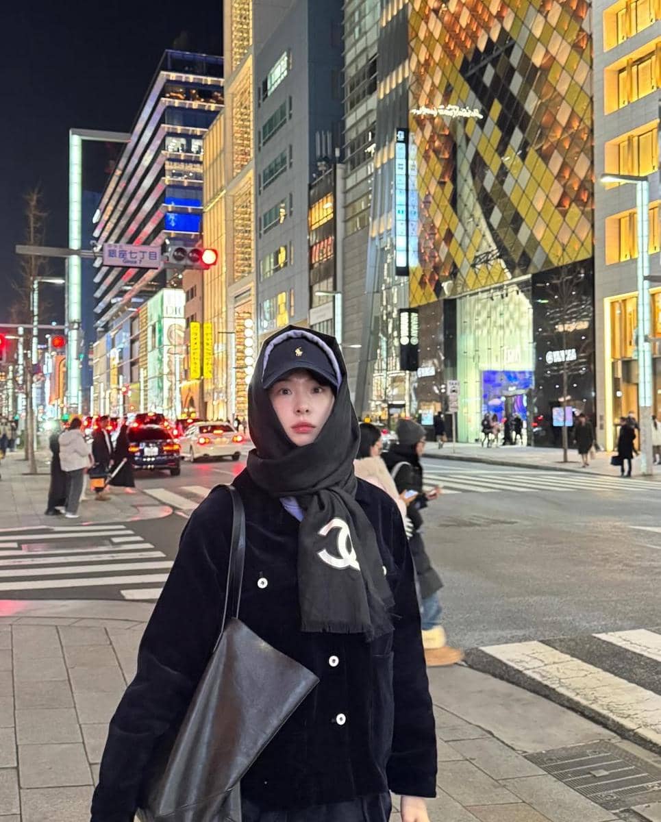 Outfit musim dingin ala Shin Eun Soo