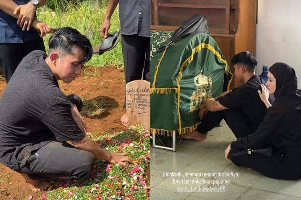 Momen Pemakaman Ayah Ady Sky (instagram.com/adysky99)