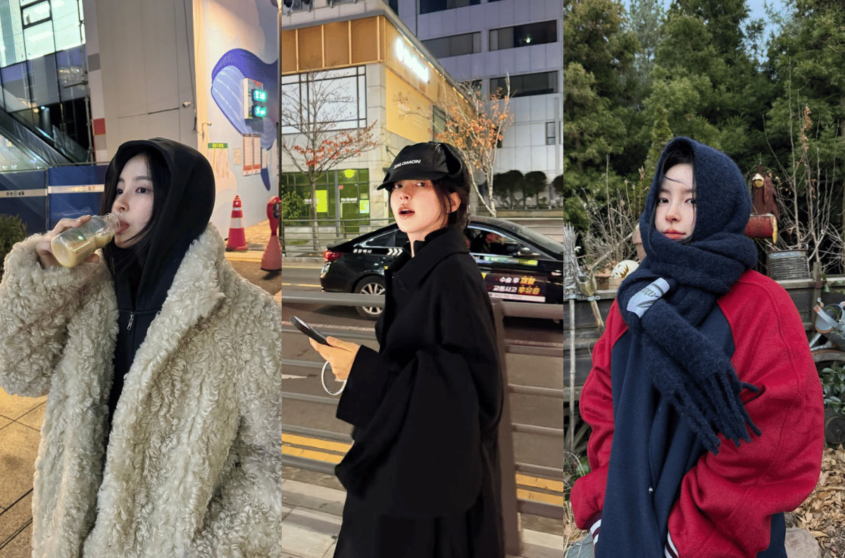 inspirasi OOTD musim dingin ala Shin Soo Hyun