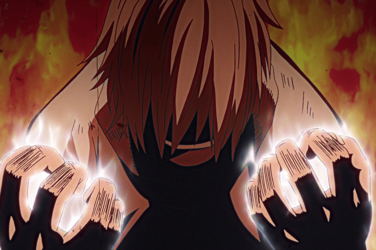 Yoichi membangkitkan One For All.