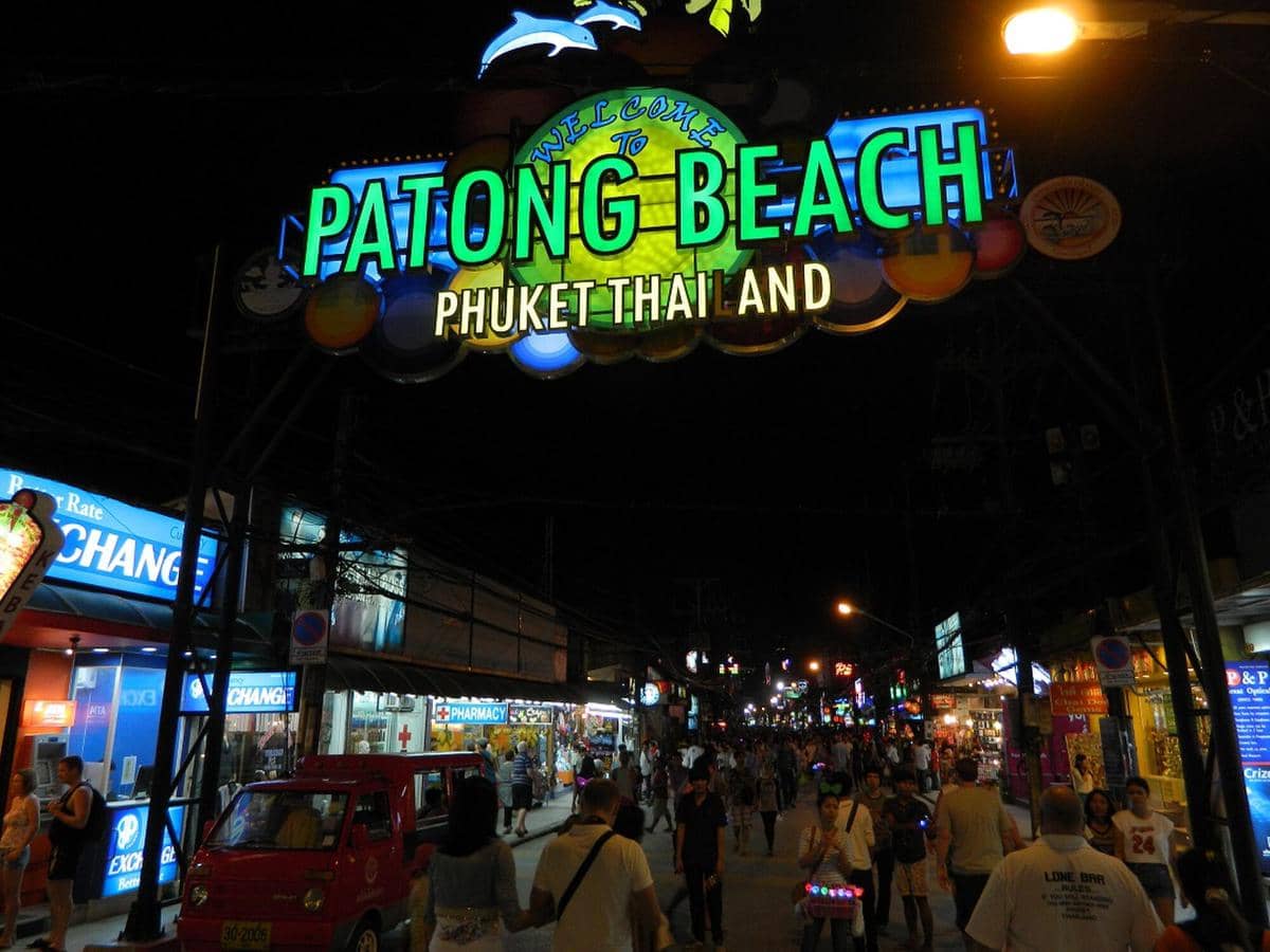 potret Pantai Patong, Phuket
