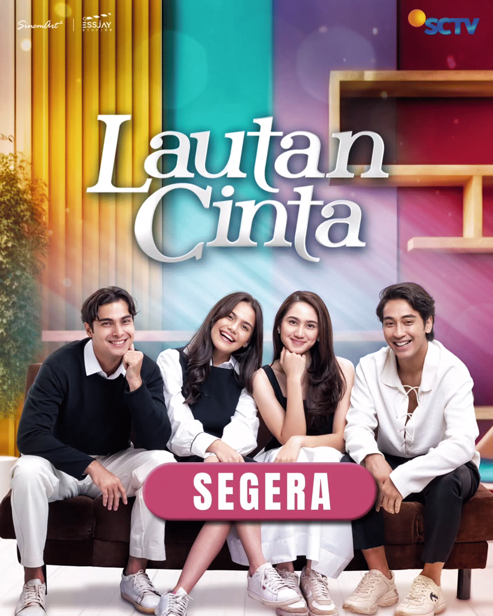 Poster resmi sinetron Lautan Cinta