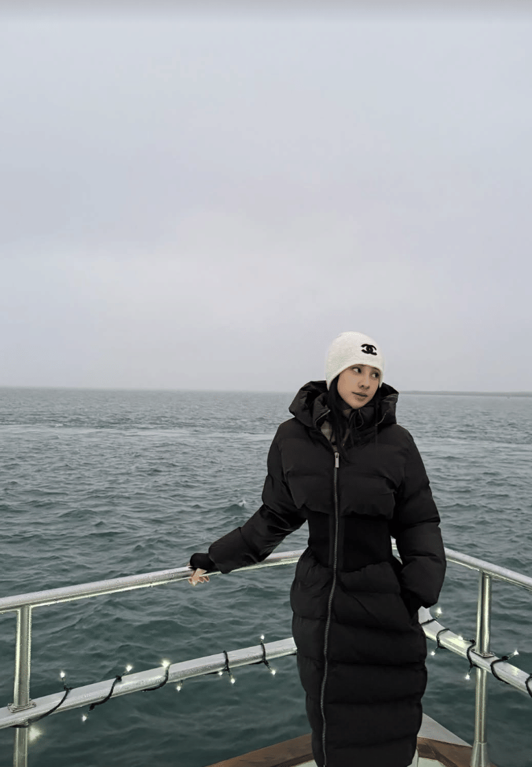 momen Anya Geraldine liburan ke Islandia