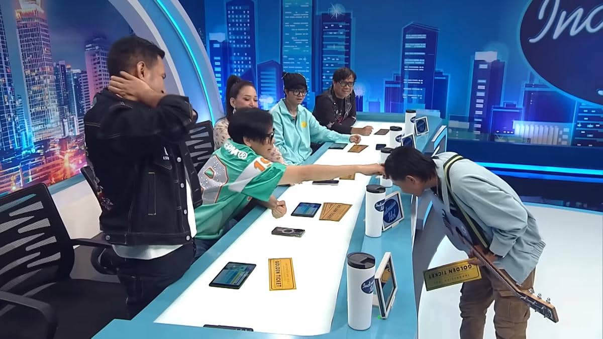 Potret Fajar Sadboy ikut audisi Indonesian Idol XIV