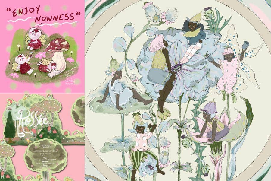 Karya-karya Amanda Mitsuri (dok. Istimewa)