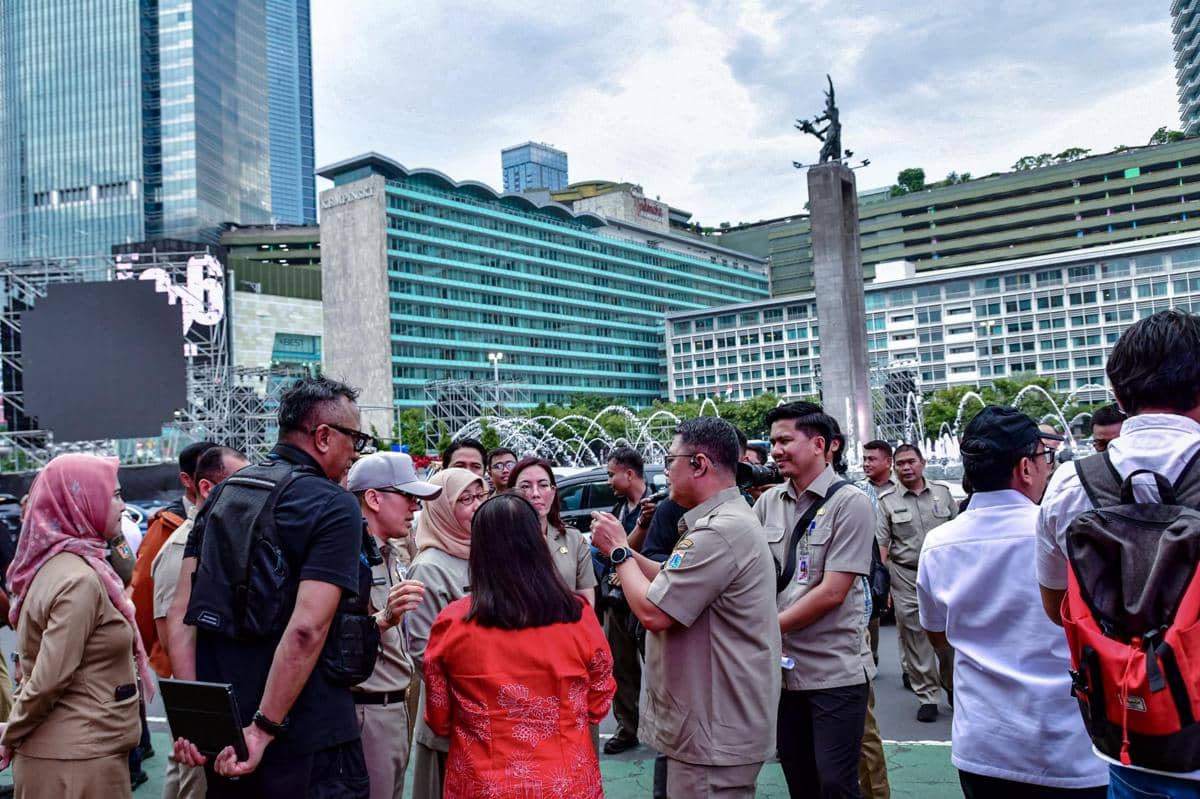 Pemprov DKI Jakarta menyiapkan sejumlah rangkaian perayaan Tahun Baru 2026 untuk donasi korban bencana