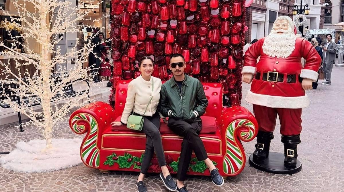 artis liburan di Amerika Serikat