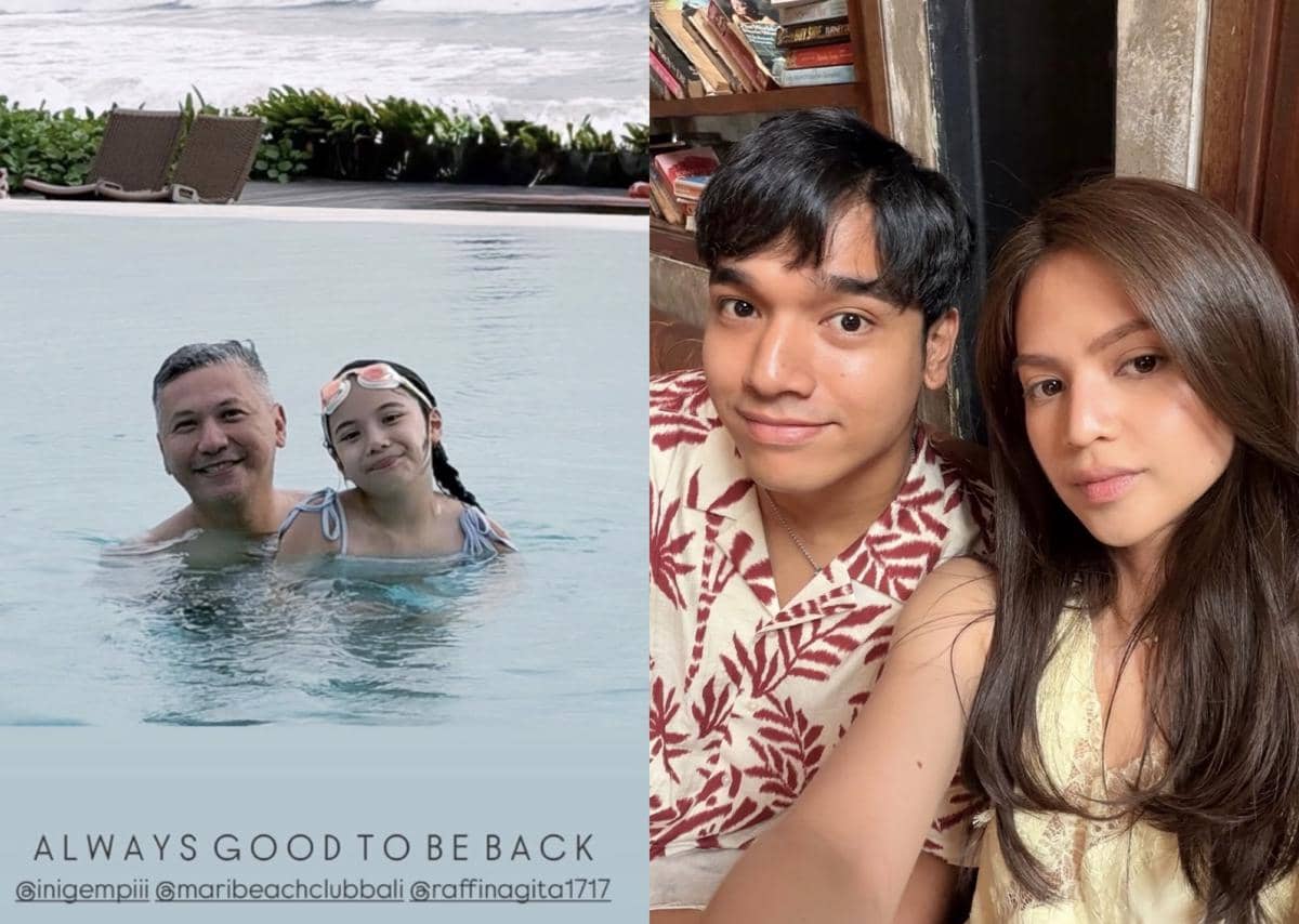 potret artis liburan akhir tahun 2025 di Bali