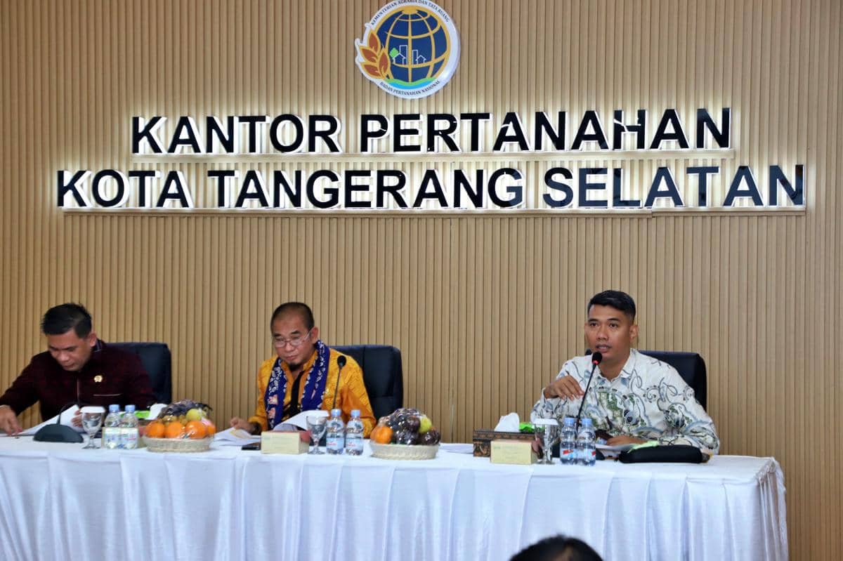 Tangsel Optimistis Pelayanan Pertanahan Lebih Cepat dan Bersih di 2026 (Dok. Kantor Pertanahan Tangsel)
