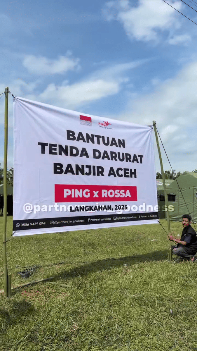 Rossa kirimkan bantuan korban bencana Sumatra