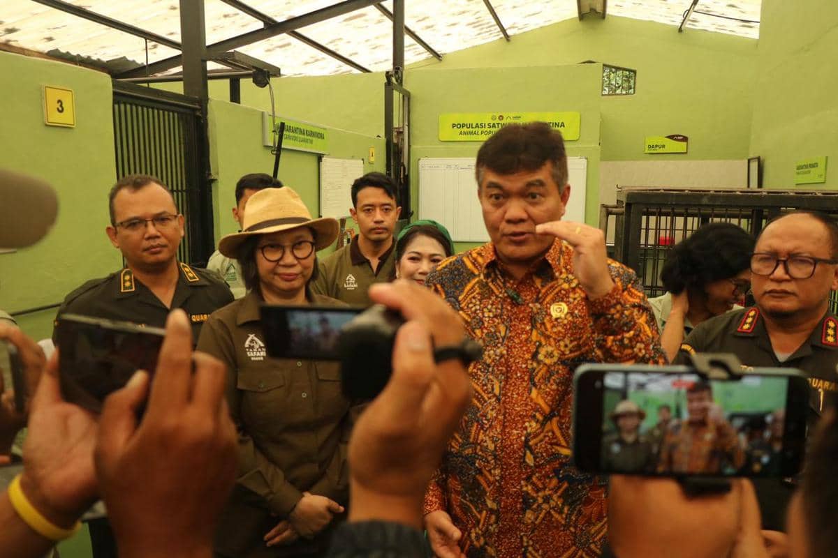 Barantin Tetapkan TSI Bogor sebagai Instalasi Karantina Hewan