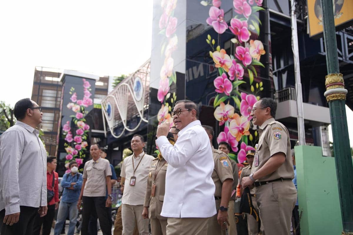 Pramono Resmikan JPO Pesanggrahan dan Pangkalan Jati