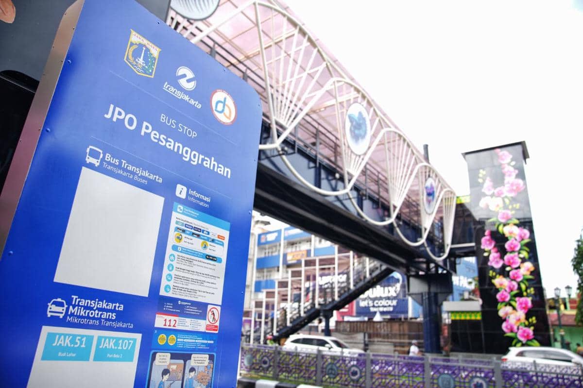 Pramono Resmikan JPO Pesanggrahan dan Pangkalan Jati