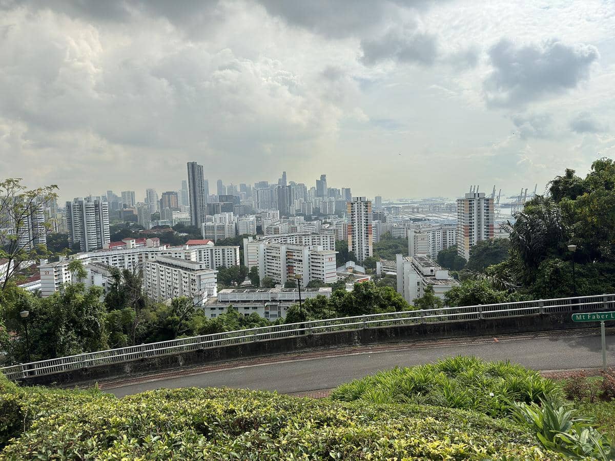 potret Mount Faber Peak 