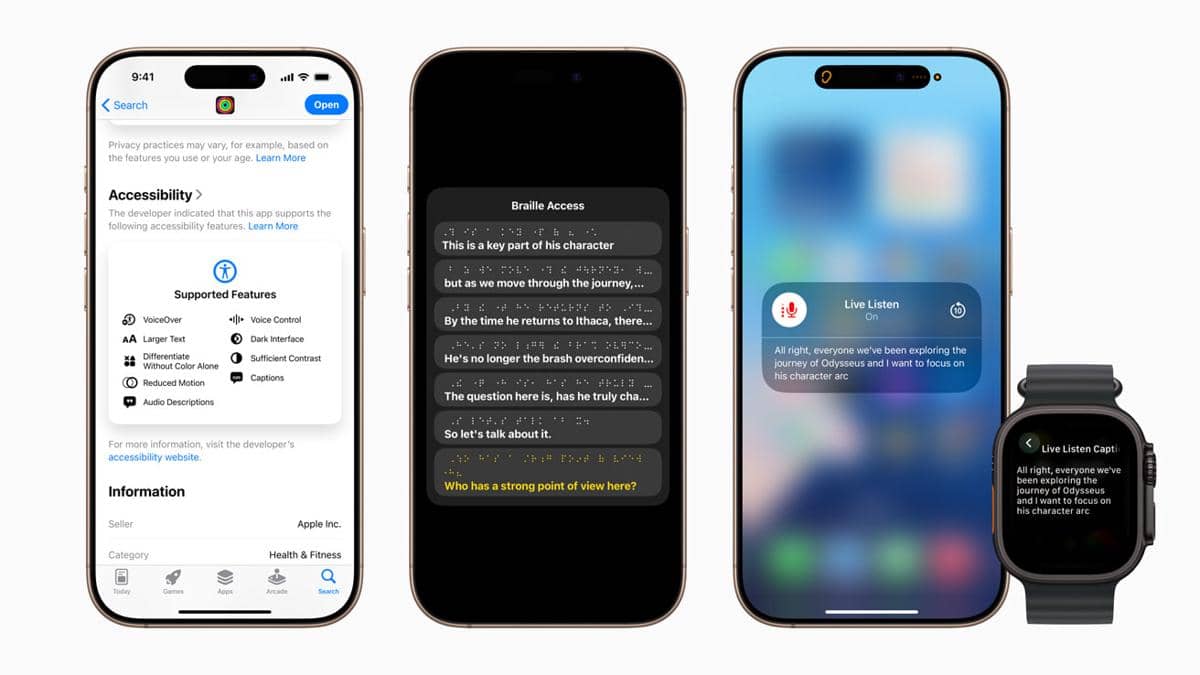 Live Caption yang dapat secara langsung menerjemahkan suara menjadi tulisan