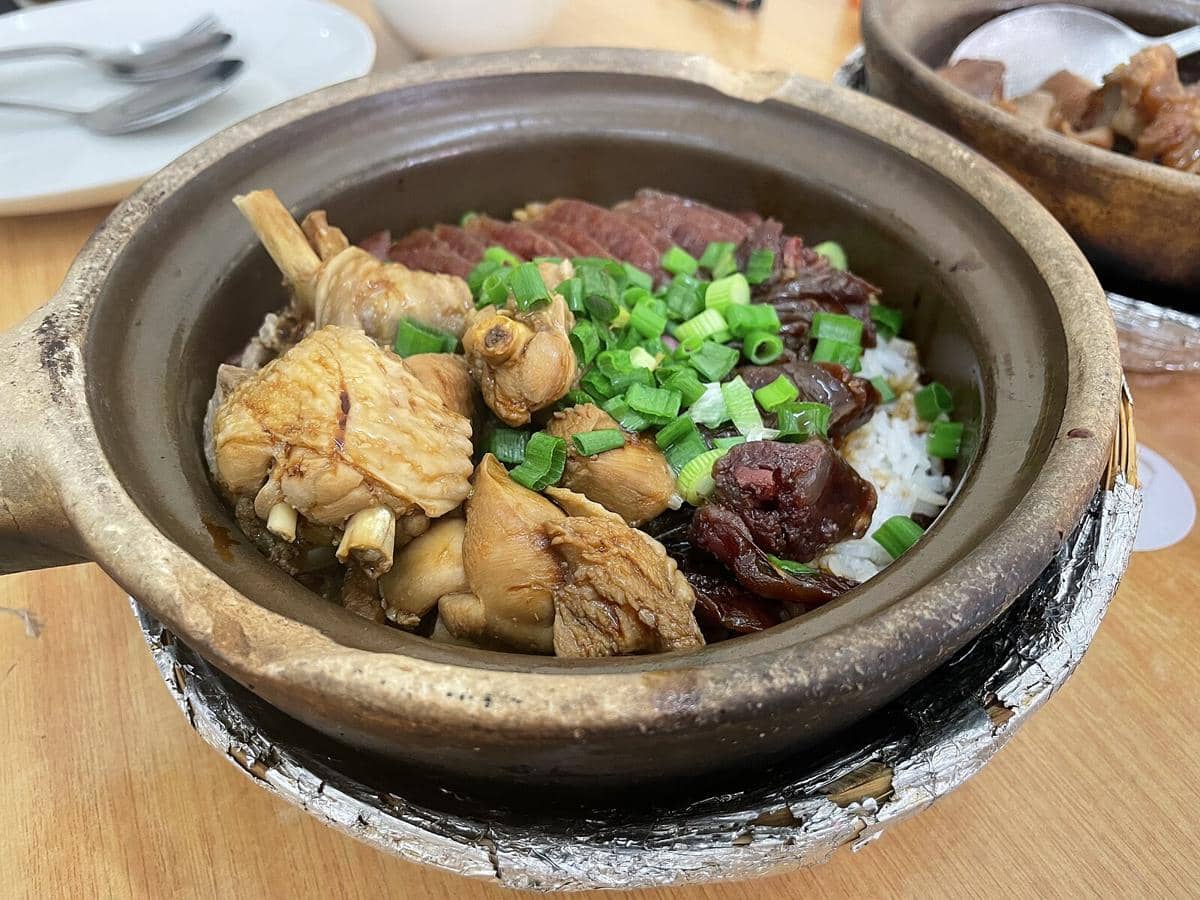 potret claypot rice 