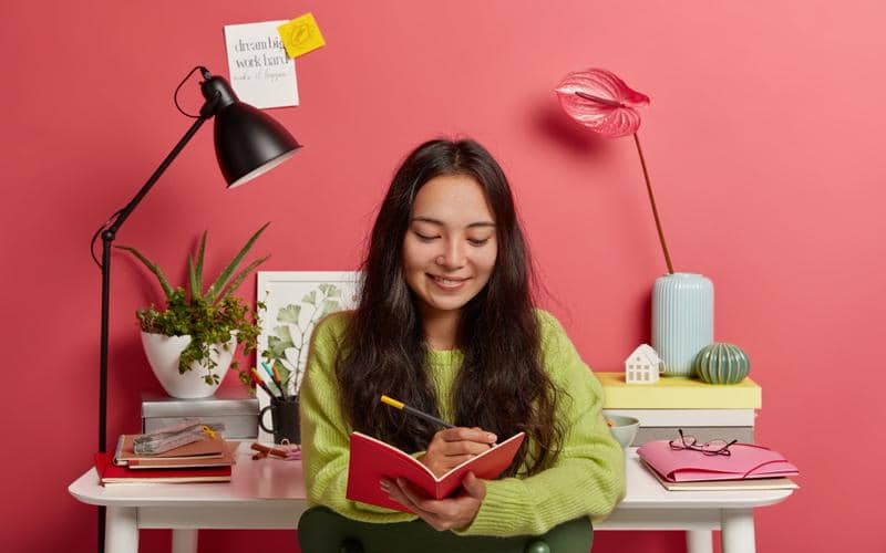 ilustrasi konten self-improvement