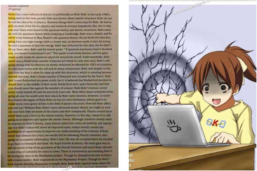 meme kartun tentang buku