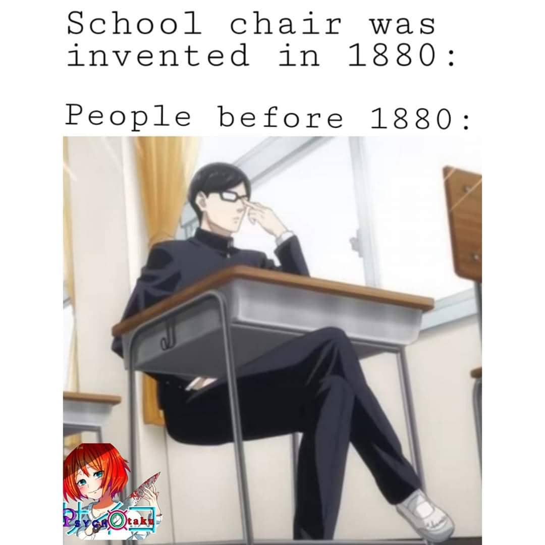 meme anime tentang gravitasi