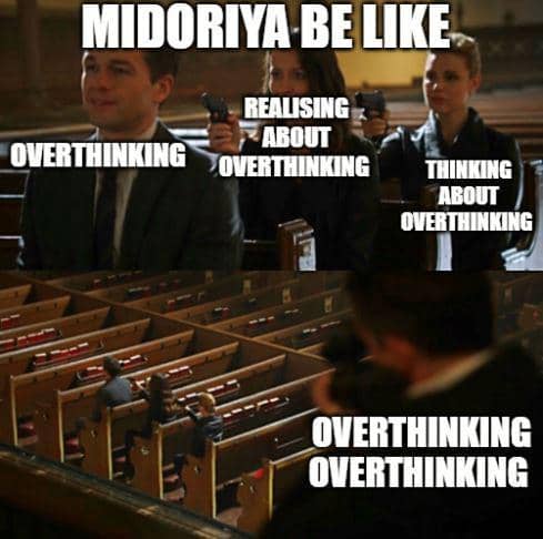 meme anime tentang overthinking