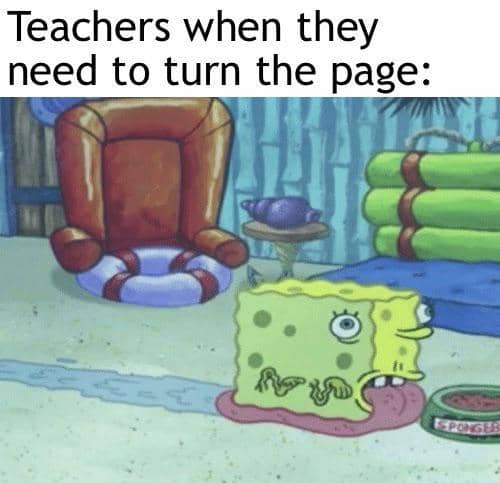 meme kartun tentang buku