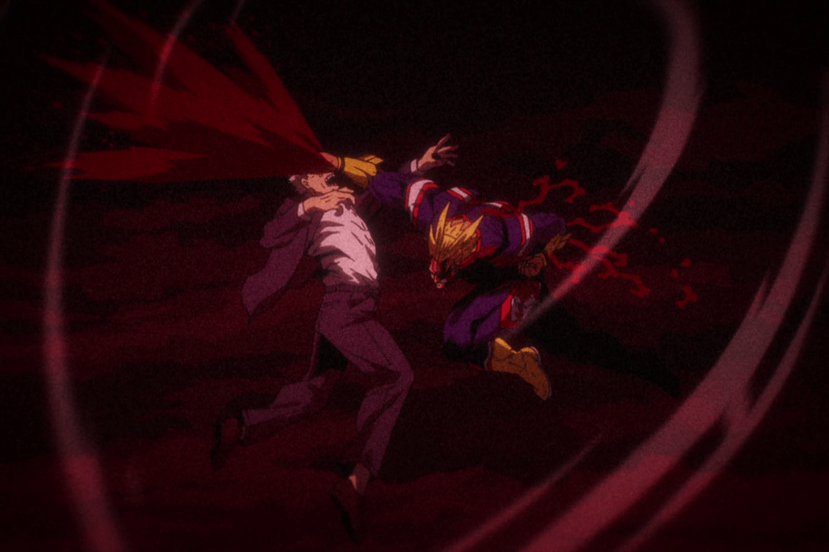 All Might mengalahkan All For One.