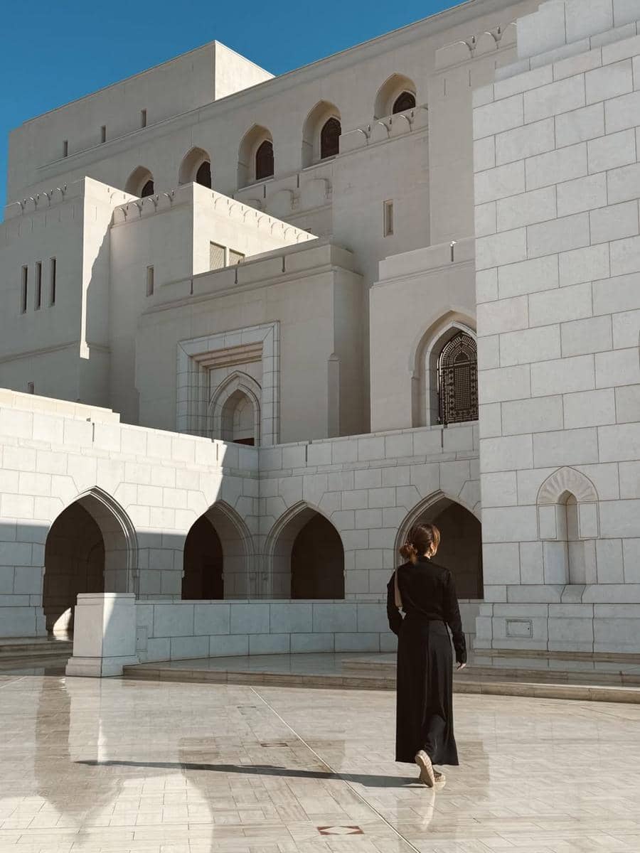 Marsha Aruan ke Royal Opera House Muscat.