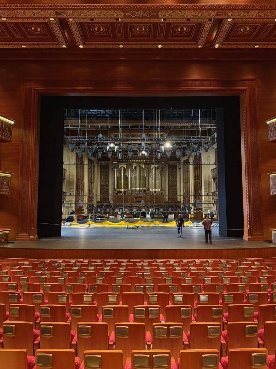 Marsha Aruan ke Royal Opera House Muscat.