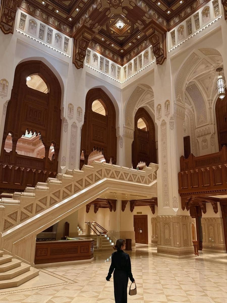 Marsha Aruan ke Royal Opera House Muscat.