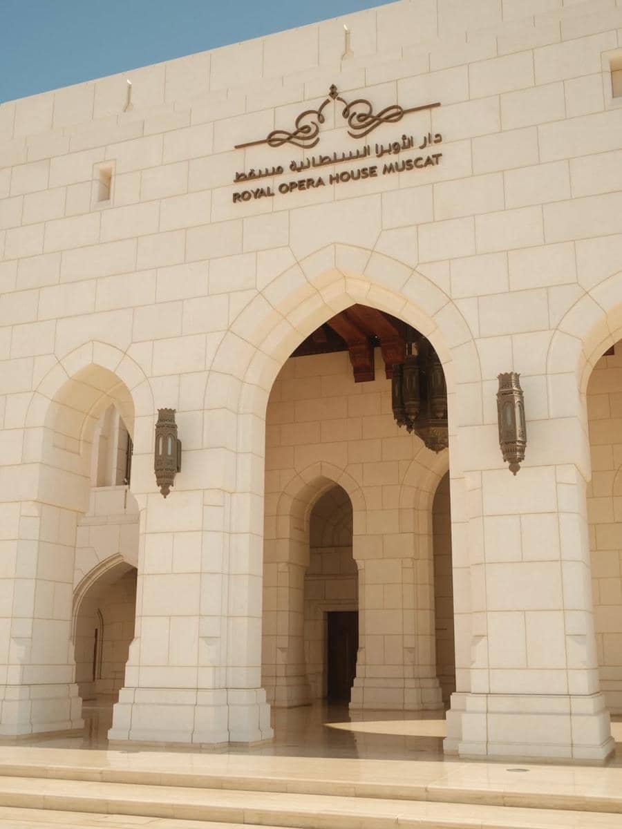 Marsha Aruan ke Royal Opera House Muscat.