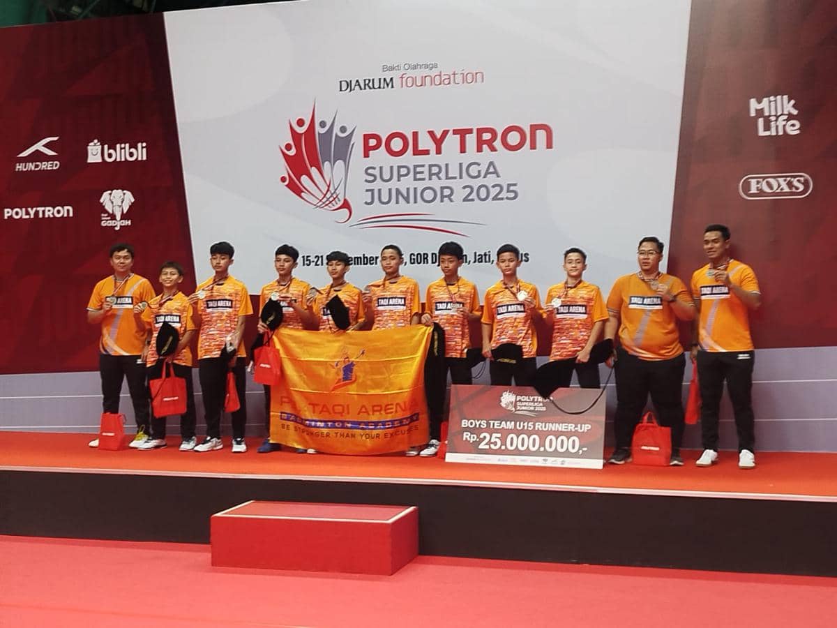 Taqi Arena di Polytron Superliga Junior 2025