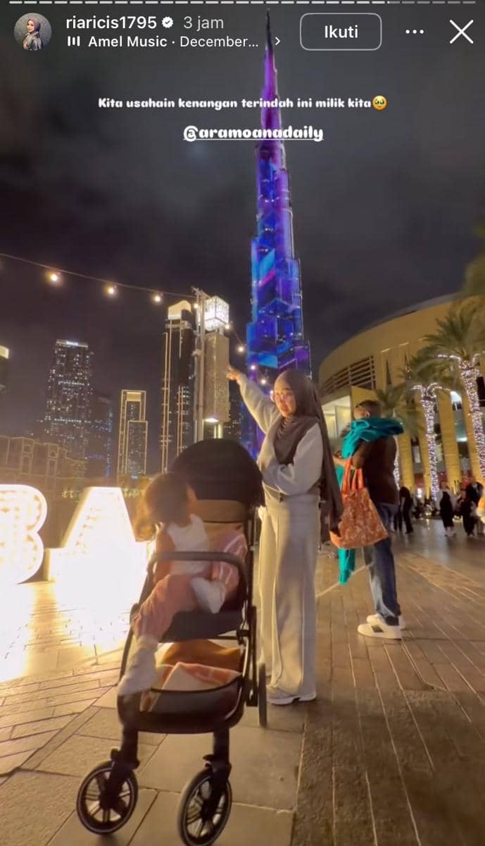 potret seleb single mom liburan bareng anak
