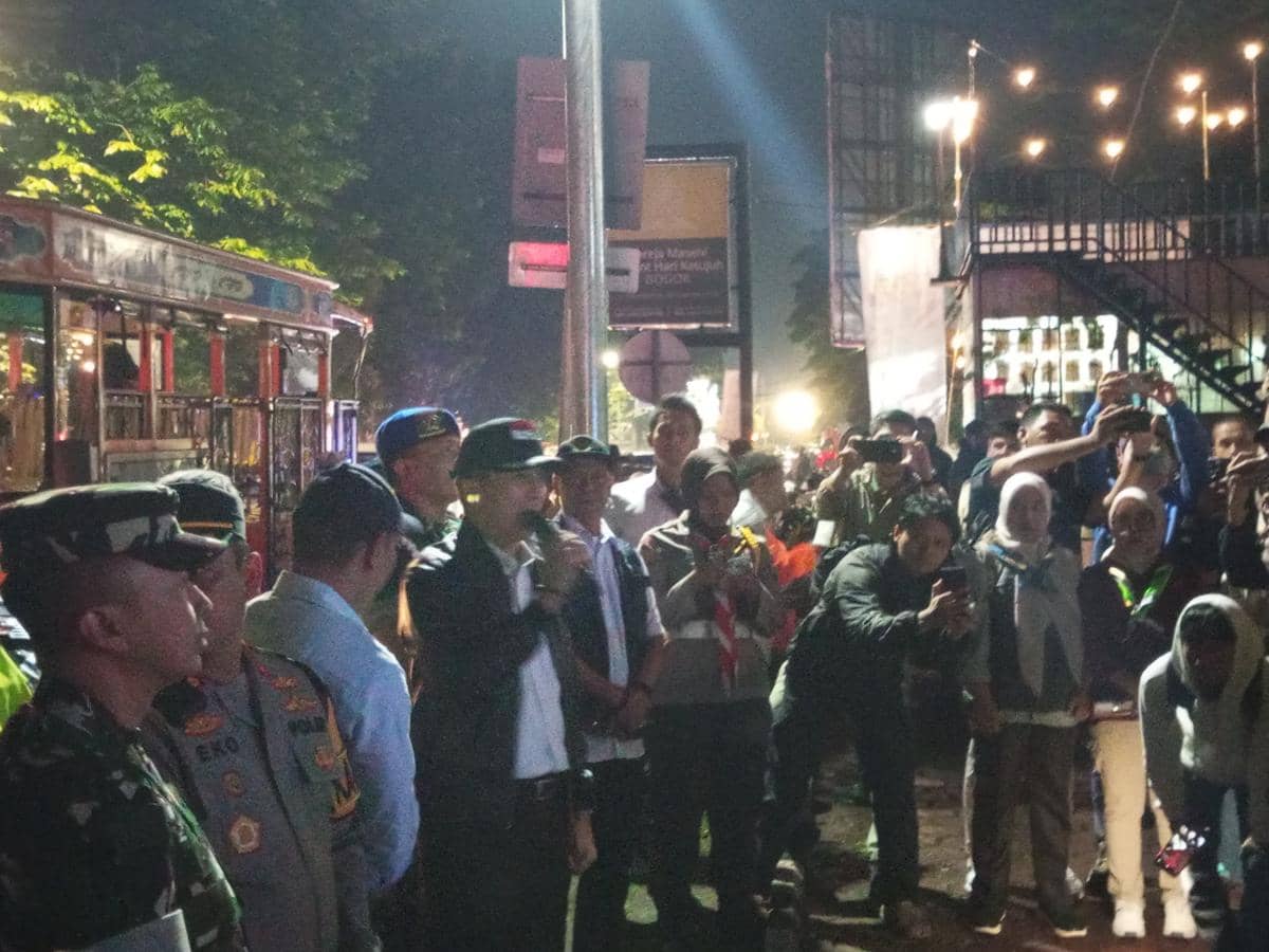 Pemkot Bogor Pantau Pengamanan Malam Pergantian Tahun, Minim Konvoi