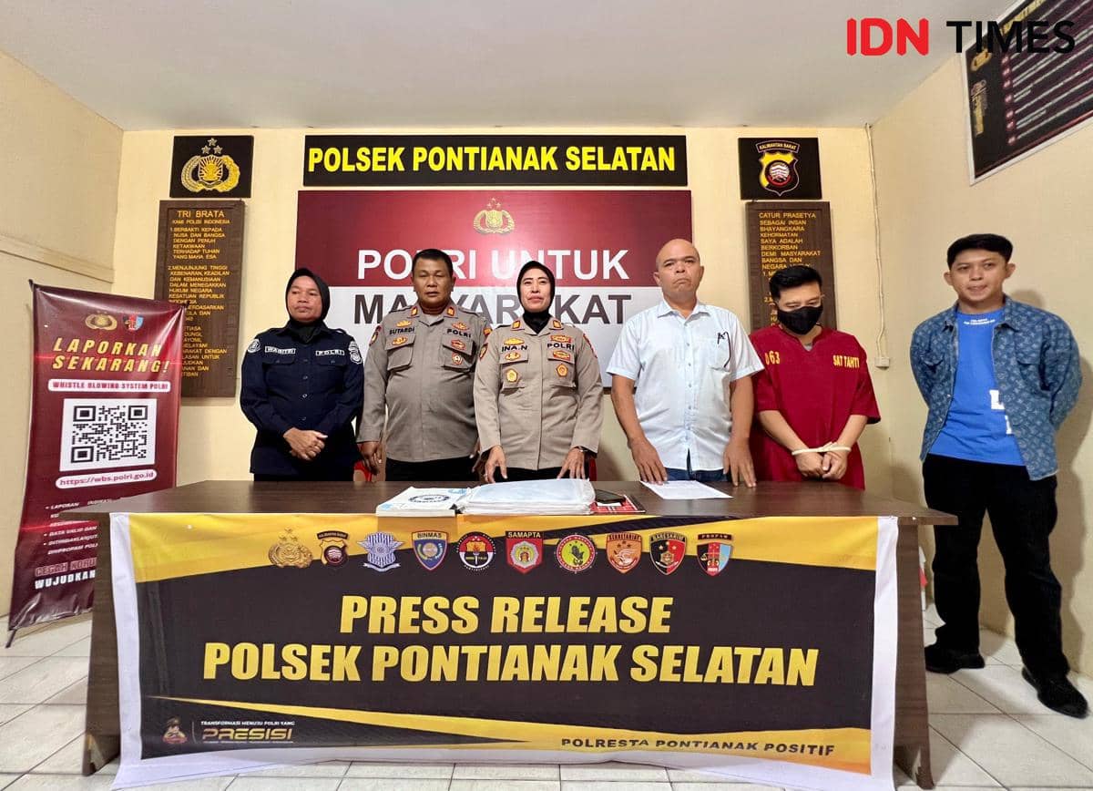 Kapolsek Pontianak Selatan.