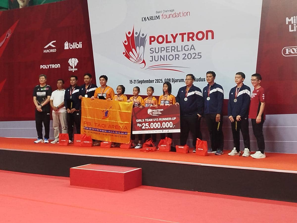 Taqi Arena di Polytron Superliga Junior 2025