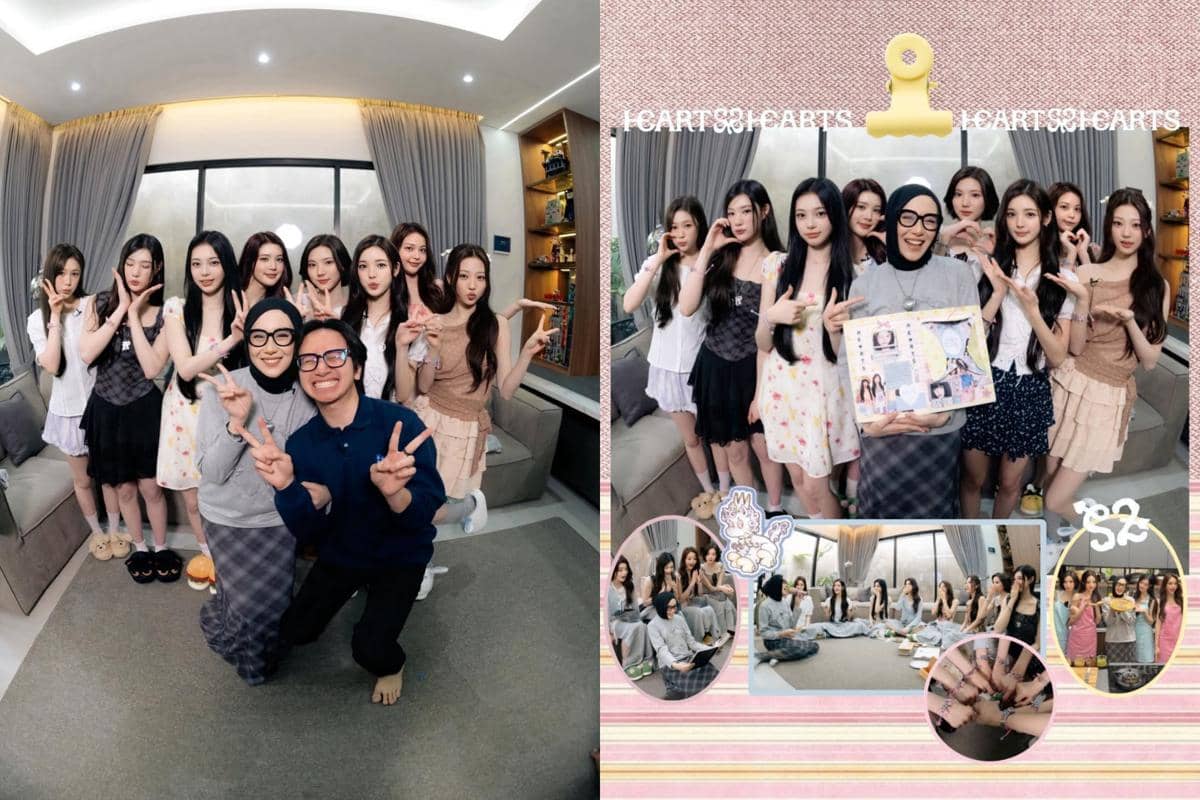 Hearts2Hearts main ke rumah Shadira Firdausi