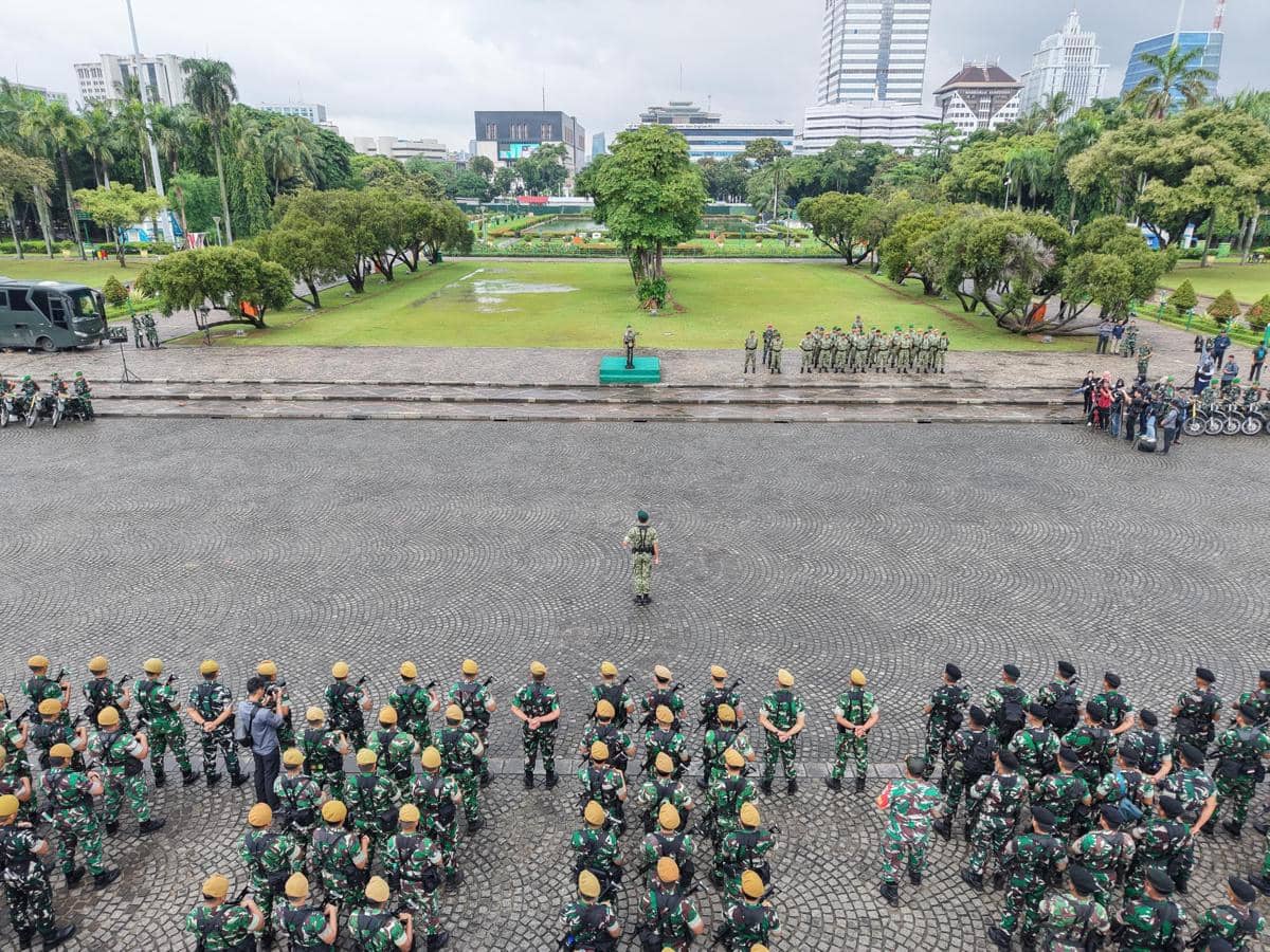 TNI Kerahkan Pasukan untuk Amankan Malam Pergantian Tahun