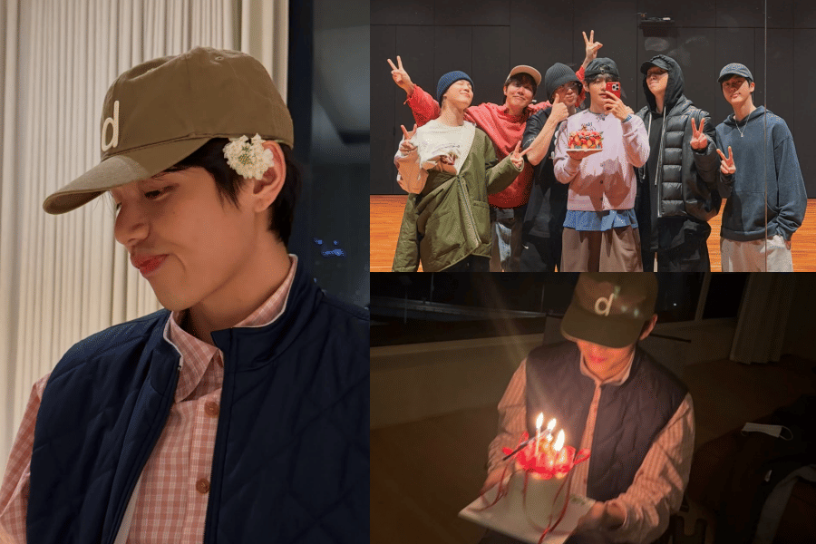 potret ulang tahun V BTS (instagram.com/thv)