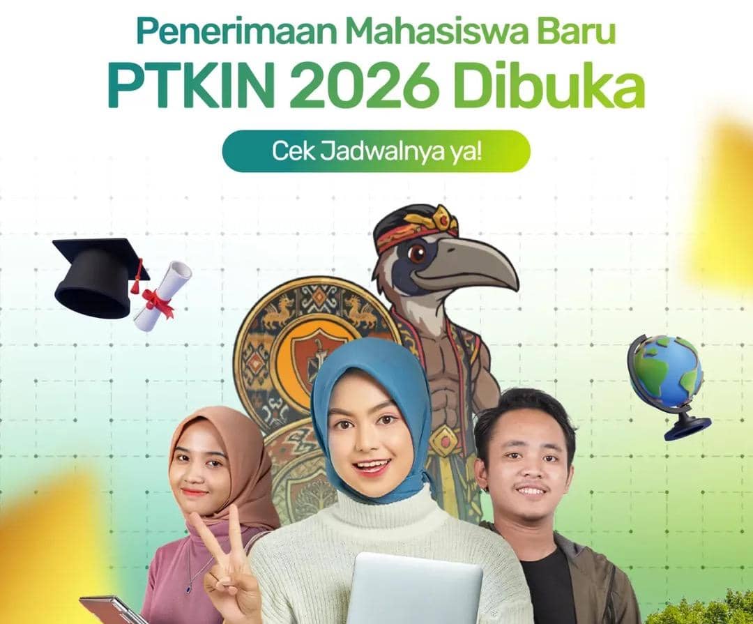 Seleksi PTKIN 2026 dibuka