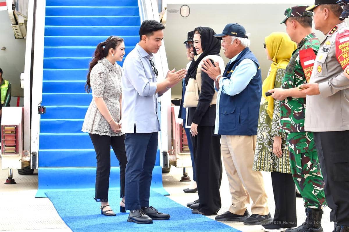Wapers, Gibran Rakabuming lakukan kunjungan kerja ke IKN 